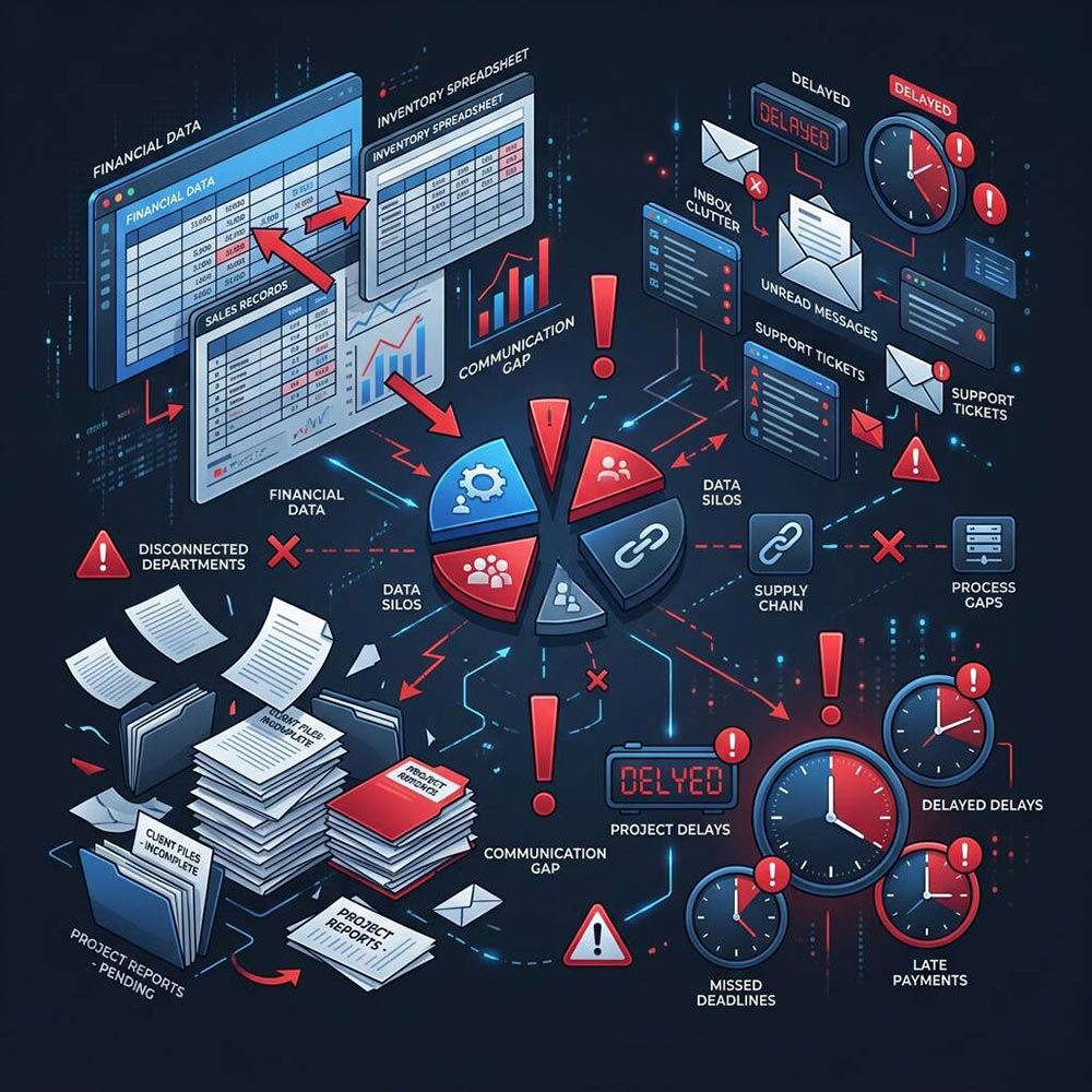 Disconnected Operations, Spreadsheets, and Field Delays